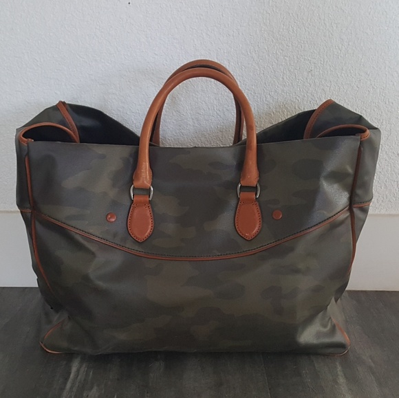 ralph lauren camo tote bag